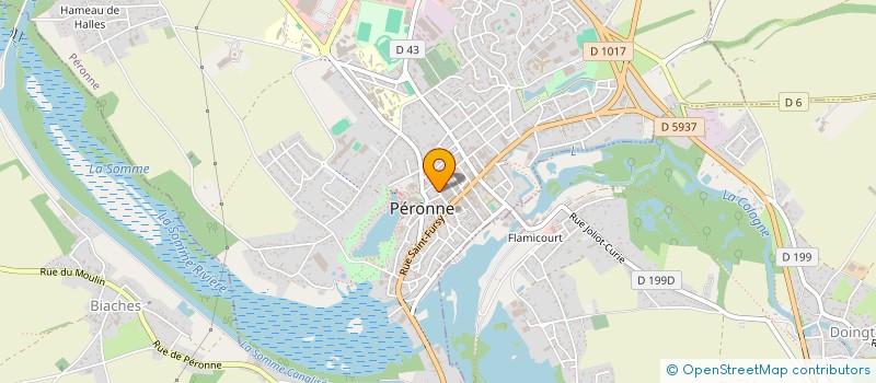 localisation de l'entreprise SCI TARIK à PERONNE