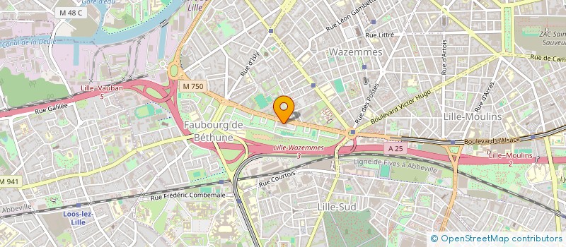 localisation de l'entreprise SCI TARIK à LILLE
