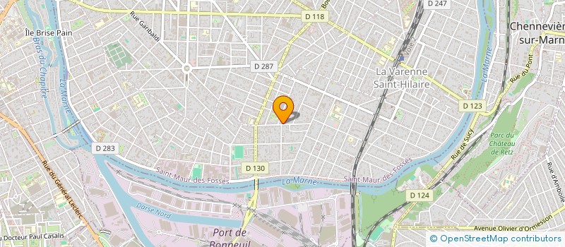 localisation de l'entreprise SCI TARILL à SAINT-MAUR-DES-FOSSES