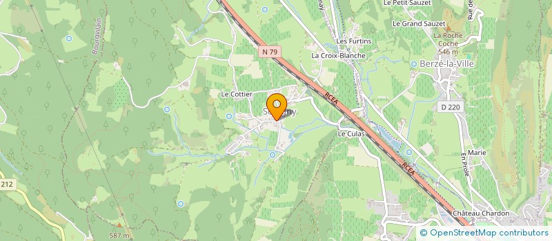 localisation de l'entreprise SCI TARILLOT  SOLOGNY