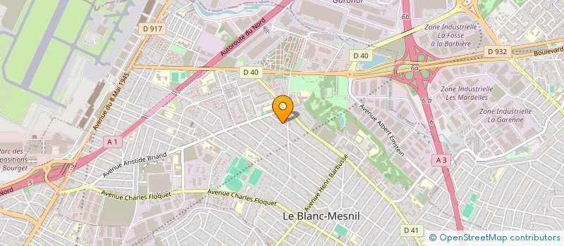 localisation de l'entreprise SCI TARIQ ET FILS IMMOBILIER à LE BLANC-MESNIL