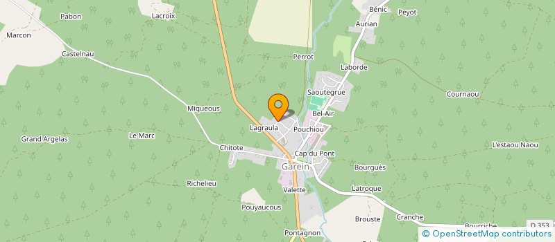 localisation de l'entreprise SCI TARIS  BROCAS