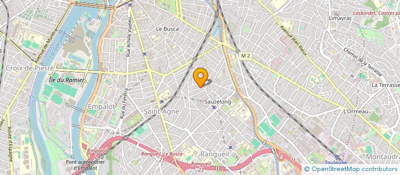 localisation de l'entreprise SCI TARISSAN à TOULOUSE