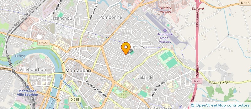 localisation de l'entreprise SCI TARMACK  MONTAUBAN