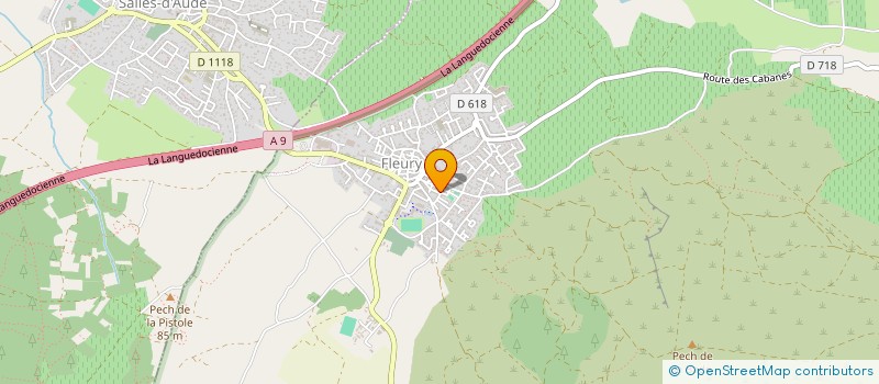 localisation de l'entreprise SCI TARO  FLEURY