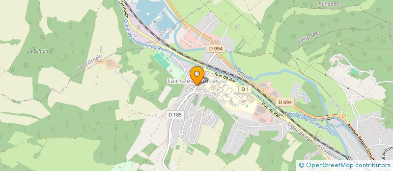 localisation de l'entreprise SCI TARODIM à FAINS-VEEL