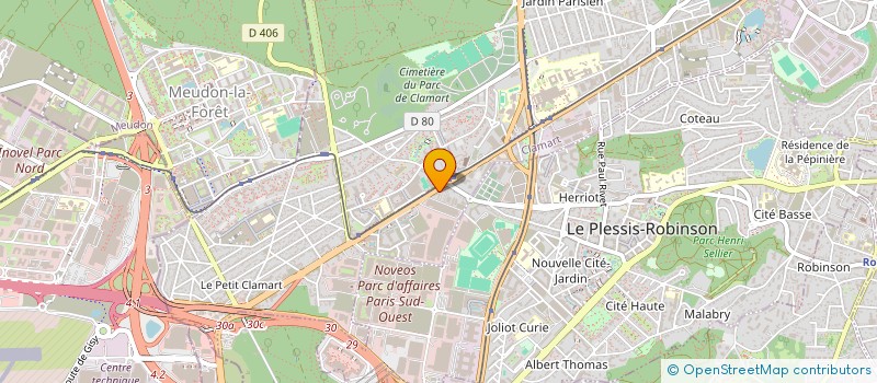 localisation de l'entreprise SCI TARRONI à CLAMART