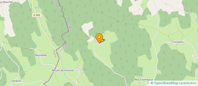 localisation de l'entreprise SCI TARROU  BEL-AIR-VAL-D'ANCE