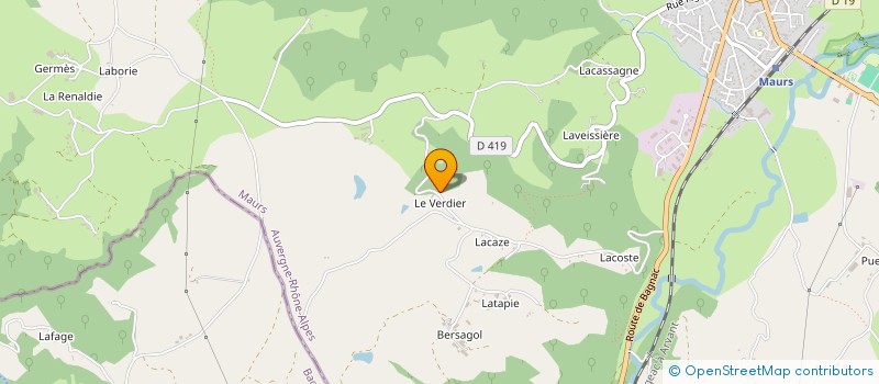 localisation de l'entreprise SCI TARROUX GINTRAND à MAURS
