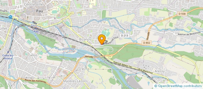 localisation de l'entreprise SCI TARTACAP  BIZANOS