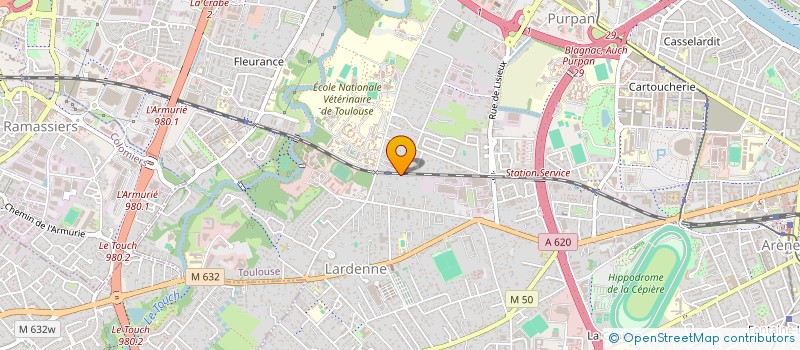 localisation de l'entreprise SCI TARTERA à TOULOUSE