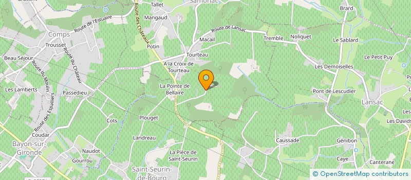 localisation de l'entreprise SCI TARTIFUME  SAMONAC