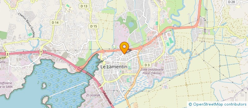 localisation de l'entreprise SCI TARTINE à LE LAMENTIN