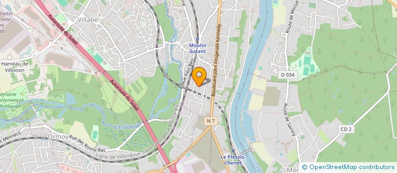 localisation de l'entreprise SCI TARZOUT à CORBEIL-ESSONNES