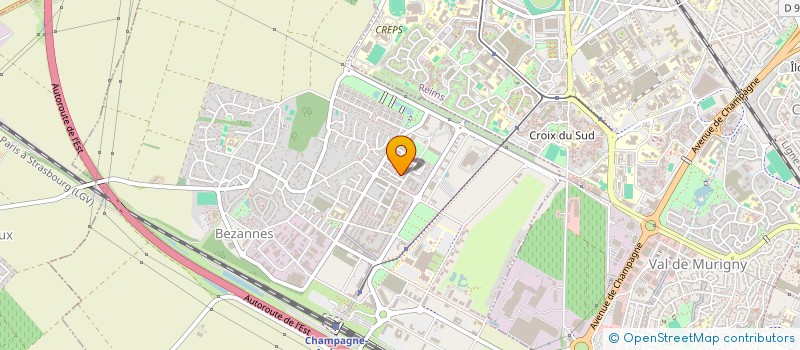 localisation de l'entreprise SCI TAS COMPANY  BEZANNES