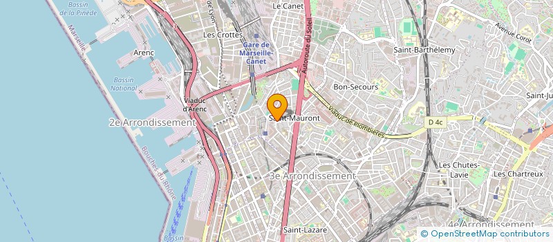 localisation de l'entreprise SCI TASAYA à MARSEILLE