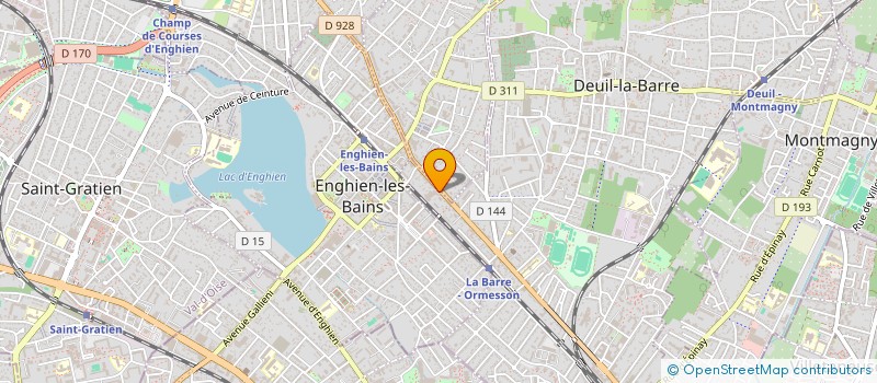 localisation de l'entreprise SCI TASDELEN  DEUIL-LA-BARRE