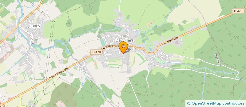 localisation de l'entreprise SCI TASDELEN à DEYVILLERS