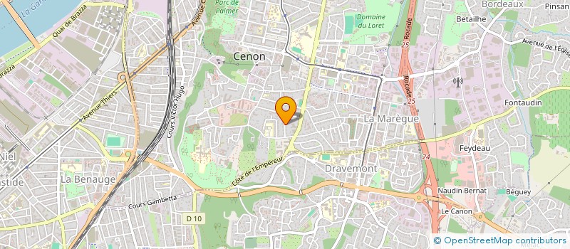 localisation de l'entreprise SCI TASKIN COSKUN  CENON