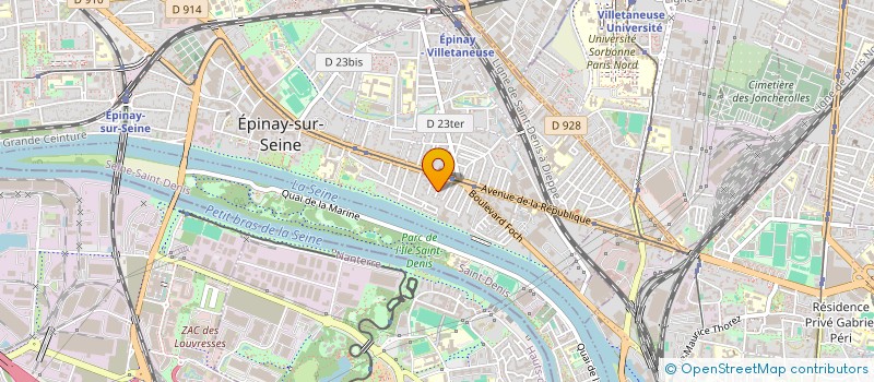 localisation de l'entreprise SCI TASNIME à EPINAY-SUR-SEINE