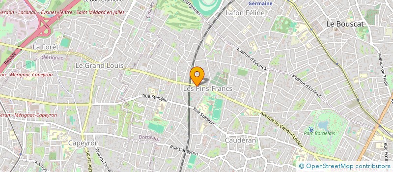 localisation de l'entreprise SCI TASSIGNY  BORDEAUX