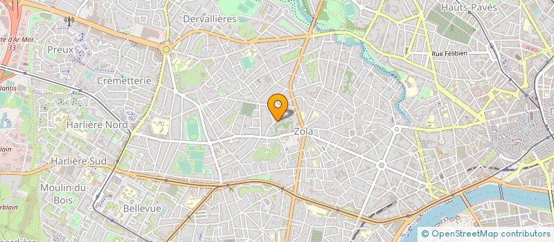 localisation de l'entreprise SCI TASSIGNY  NANTES