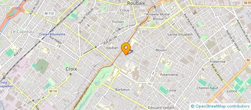 localisation de l'entreprise SCI TASSIGNY  ROUBAIX