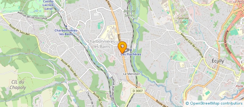 localisation de l'entreprise SCI TASSIGNY VANVES  CHARBONNIERES-LES-BAINS