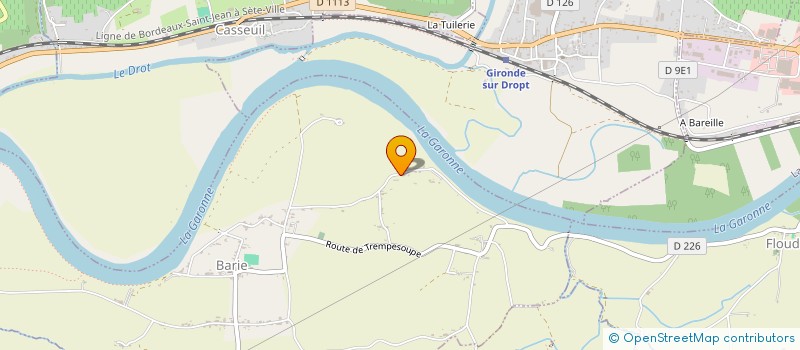 localisation de l'entreprise SCI TASSILLAC  BARIE