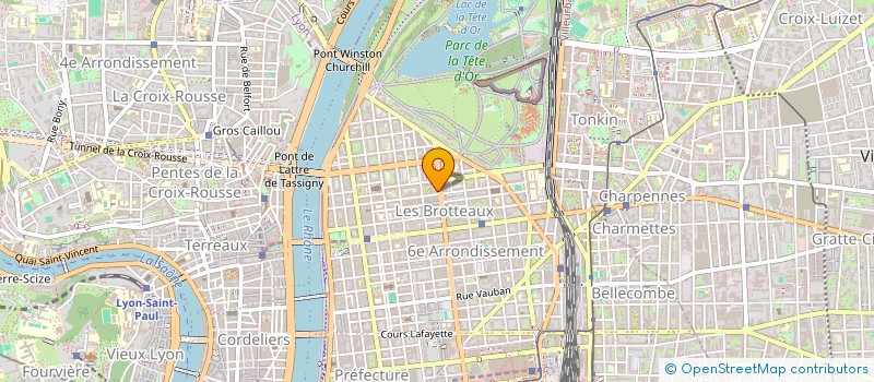 localisation de l'entreprise SCI TASSIN  LYON