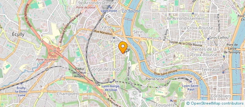 localisation de l'entreprise SCI TASSIN THOR à MONTMERLE-SUR-SAONE