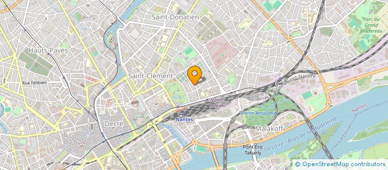 localisation de l'entreprise SCI TASSO  NANTES