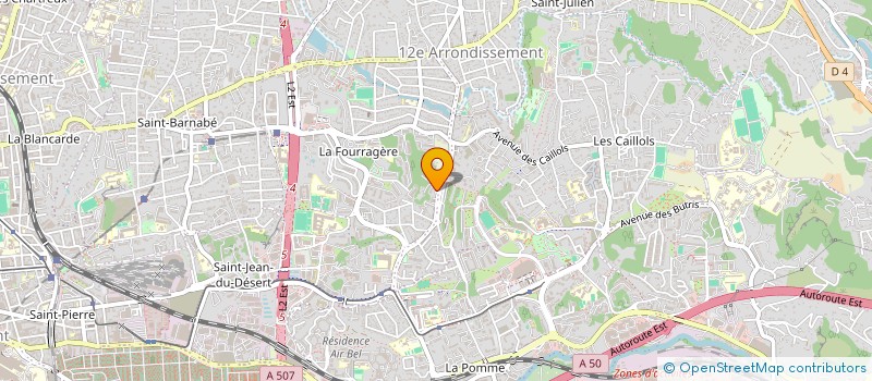 localisation de l'entreprise SCI TASSY SANTELLI à MARSEILLE