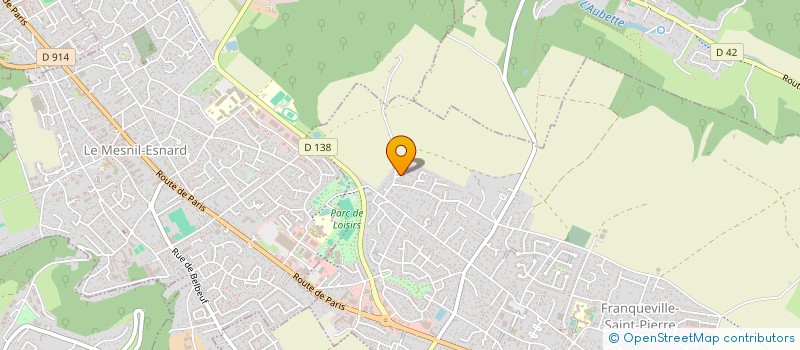 localisation de l'entreprise SCI TASWIN  FRANQUEVILLE-SAINT-PIERRE