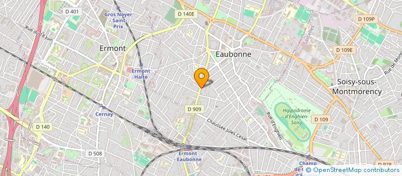 localisation de l'entreprise SCI TAT  EAUBONNE