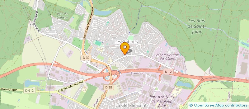 localisation de l'entreprise SCI TATA SOMBA  PLAISIR