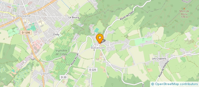 localisation de l'entreprise SCI TATAN  BALLAISON