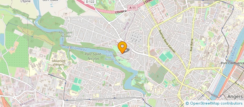 localisation de l'entreprise SCI TATANKA à AVRILLE