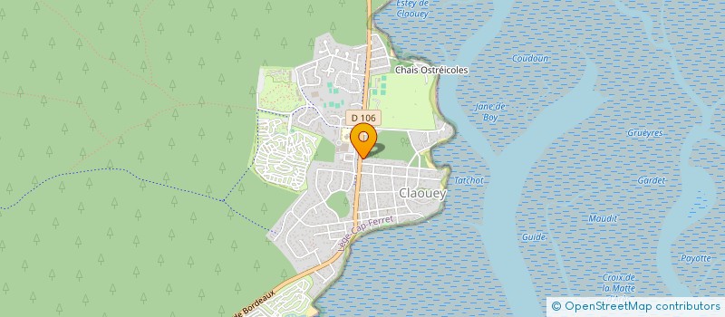 localisation de l'entreprise SCI TATCHOT à LEGE-CAP-FERRET