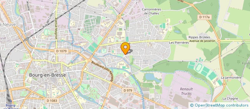 localisation de l'entreprise SCI TATIAFRAN à BOURG-EN-BRESSE