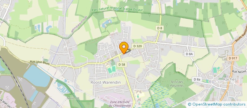 localisation de l'entreprise SCI TATIANA  ROOST-WARENDIN