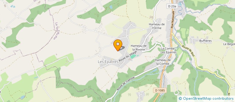 localisation de l'entreprise SCI TATIANA  LES EPARRES