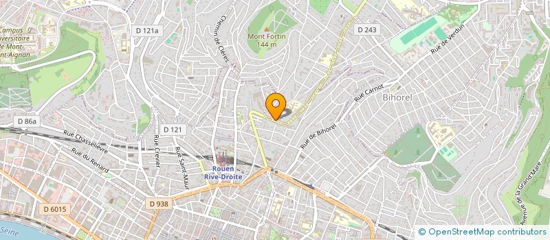 localisation de l'entreprise SCI TATIN à BOIS-GUILLAUME