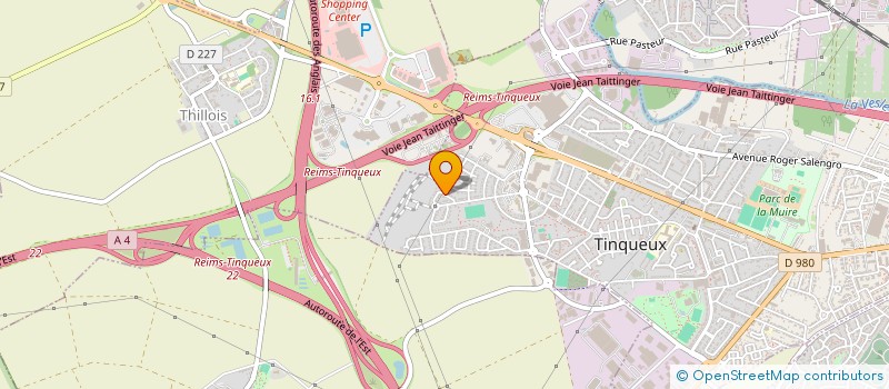 localisation de l'entreprise SCI TATLIGUN  TINQUEUX