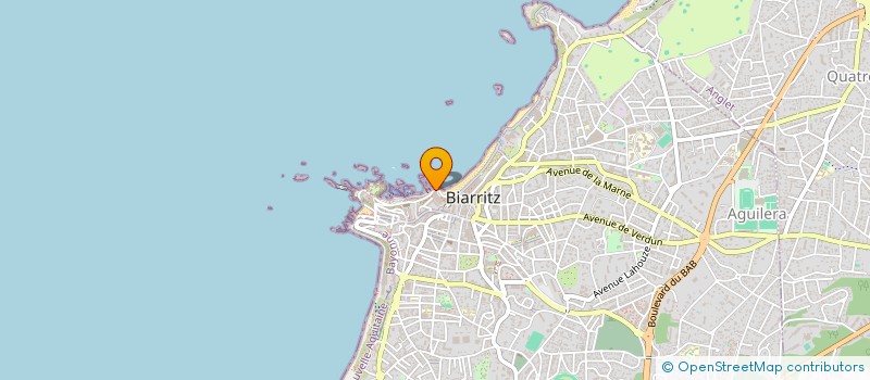 localisation de l'entreprise SCI TAUFRER à BIARRITZ