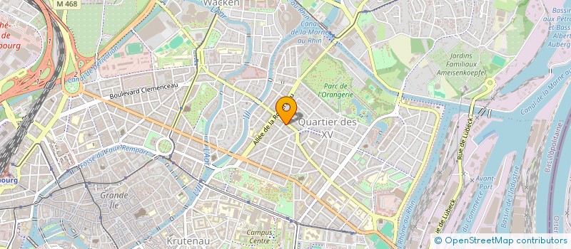 localisation de l'entreprise SCI TAULER à STRASBOURG