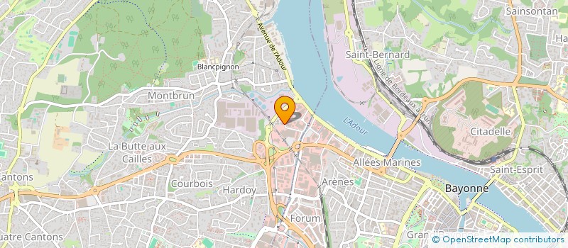 localisation de l'entreprise SCI TAULETCHEA à BAYONNE