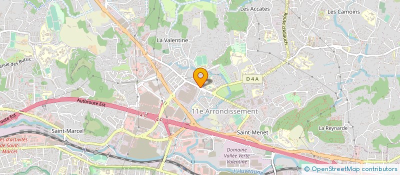 localisation de l'entreprise SCI TAULIGNAN PASCAL à MARSEILLE