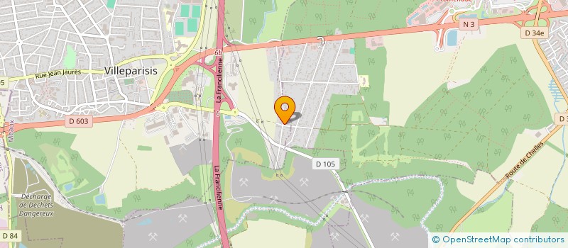 localisation de l'entreprise SCI TAUMER  SAINT-GERMAIN-SUR-MORIN