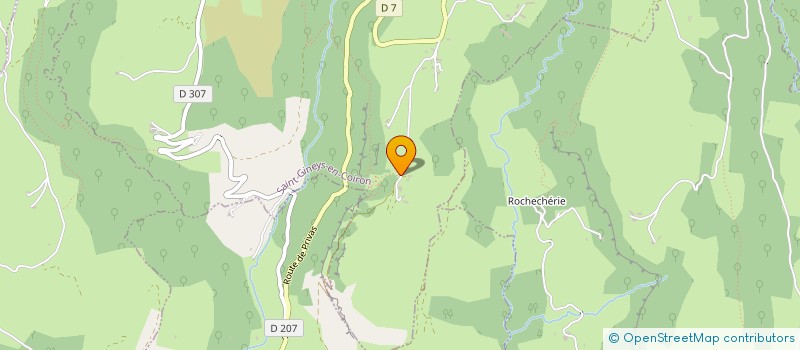 localisation de l'entreprise SCI TAUPENAS-MOREL  SAINT-JEAN-LE-CENTENIER